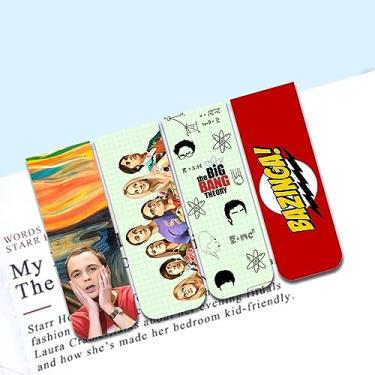 Imagem de Kit 4 Marcadores de Página Magnéticos - The Big Bang Theory