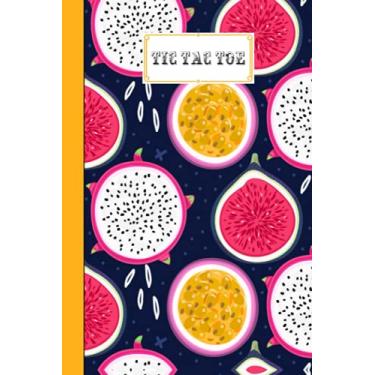 Imagem de Tic Tac Toe: Dragon fruit Tic Tac Toe, Games Fun Activities for Kids / Paper & Pencil Workbook for Games, Smart gifts for Family, 100 Pages, Size 6" x 9" by Guenter Born