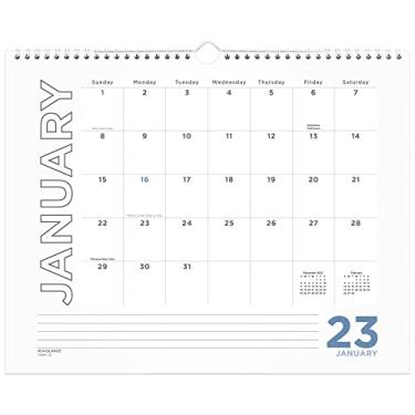 Imagem de Calendário de parede 2023 da AT-A-GLANCE, 38 x 30 cm, médio, mensal (PM8M28)
