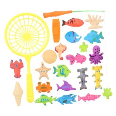 Imagem de Toyvian Conjunto De Brinquedos Magnético Crianças Brinquedo De Pesca Banheira Brinquedo De Pesca Quebra-Cabeça Piscina De Água Brinquedos De Plástico Brinquedos Infantis Piscina Infantil