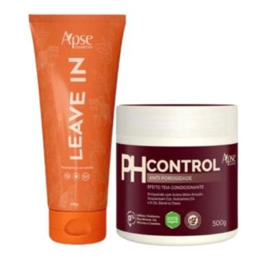 Imagem de Apse Cosmetics, Kit Leave In e PH Control Acidificante Anti Porosidade Apse