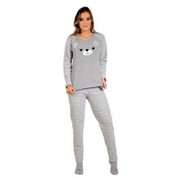 Imagem de Pijama De Frio Plush Felpudo Urso-Feminino
