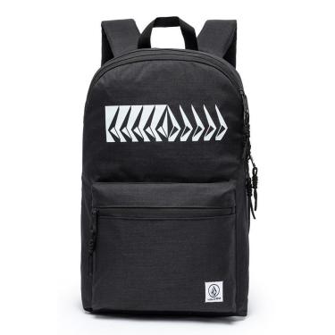 Imagem de Mochila Volcom Notebook Bolsa Casual Reforçada Faculdade Impermeável Viagem 20 Litros-Masculino