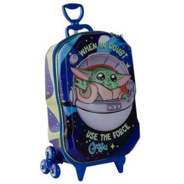 Imagem de MOCHILA 3D MAXTOY STAR WARS GROGU AZUL