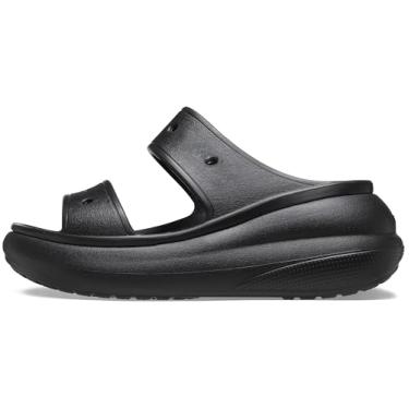 Imagem de Crocs Sandália unissex clássica Crush, Preto, 44
