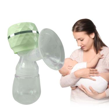 Imagem de Bomba de Tirar Leite Materno Extratora Eletrica USB Bateria Recarregavel Amamentação Mamadeira Massagem Portatil