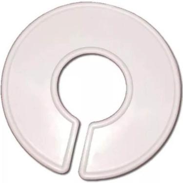 Imagem de Kit 100 Separador e Organizador de Cabides Araras por Tamanho Plaquinha Divisor de Plástico