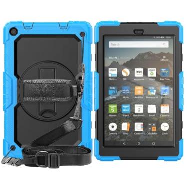 Imagem de Capa para tablet Kindle Fire HD 8plus 8.0 Fire HD 10 10.1 Kids Safe Silicon PC híbrida à prova de choque (Fire HD 10 10.1, BDBF-10)