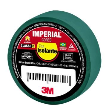 Imagem de Fita Isolante 3M Imperial 18MM X 10M Verde