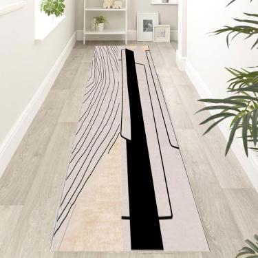 Imagem de Tapetes de porta Dirt Trapper, corredor de carpete de corredor antiderrapante, tapete de corredor de cozinha, tapete de borracha muito longo corredor de corredor tapetes estreitos, para sala