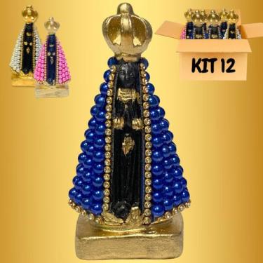 Imagem de Imagem Nossa Senhora Aparecida Kit 12 Atacado Multi Tamanhos - Europio