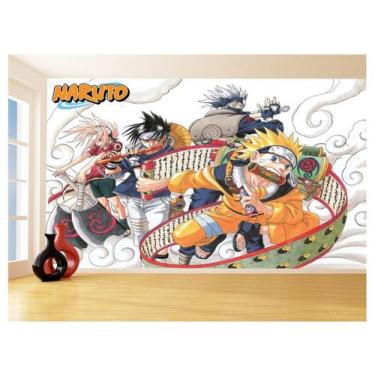 Imagem de Papel De Parede Anime Naruto Mangá Desenho Art 3,5M Nrt28 - Você Decor