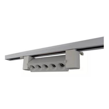 Imagem de Kit Trilho Eletrificado 50cm C/ Luminária Pontual Led 10w - Bela Home,