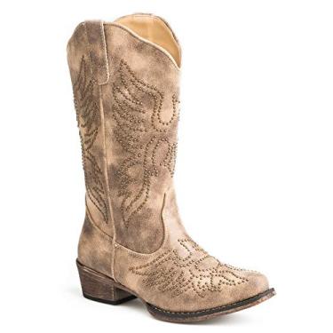 Imagem de ROPER Botas Country Femininas, Bronzeado, 8