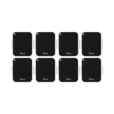 Imagem de Kit 8x Controle Remoto Linear Nice Era One 433 Rolling Code - PECCININ
