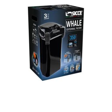 Imagem de Sicce Filtro Canister Whale 350 Black Nero 1100l/h, 110V