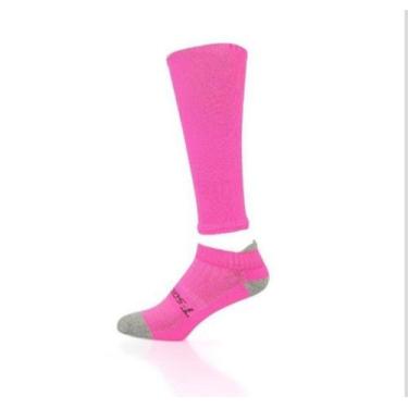 Imagem de Kit Canelito De Compressão + Meia Runner - T-SOCKS , Rosa