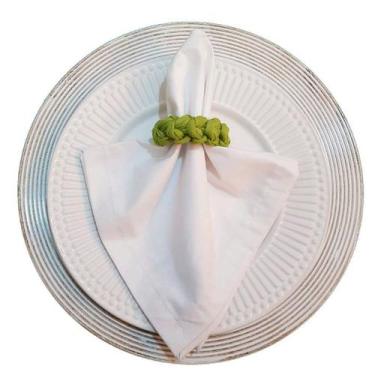 Imagem de Porta  guardanapo de crochê verde - Mesa Feita