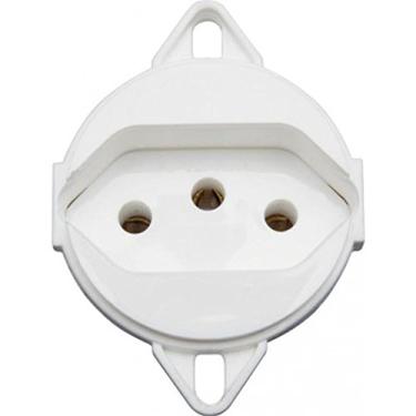 Imagem de TOMADA 2P+T 10A 250V P/TAMPA PISO TRAMON - TOMADA 2P+T 10A 250V P/TAMPA PISO TRAMON