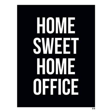 Imagem de Placa Decorativa - Home Sweet Home Office 36X46