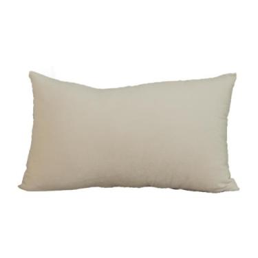 Imagem de Almofada Veludo Offwhite Retangular - Cazachic