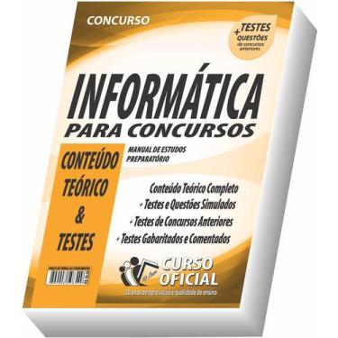 Imagem de Apostila Informática para Concursos - Conteúdo Teórico e Testes - CURS
