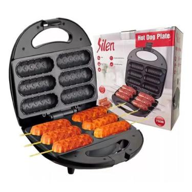 Imagem de Maquina De Crepe Caseira Crepeira Chapa Antiaderente Cozinha - SILEN, 