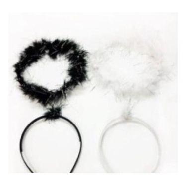 Imagem de Tiara De Anjo Aureola Arco Festa Fantasia Carnaval - oem, Branco