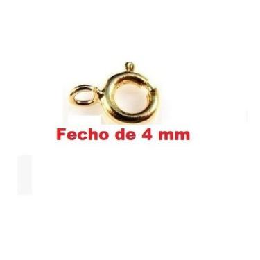 Imagem de Fecho Bóia Ouro 18 kilates 4 mm Para Cordões e Pulseiras