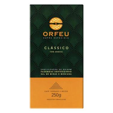 Imagem de Café Torrado e Moído Clássico ORFEU 250g