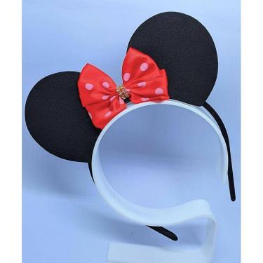 Imagem de Tiara de Cabelo Arquinho Infantil Personagens Princesas Barbie Sereia Lol festa Aniversário