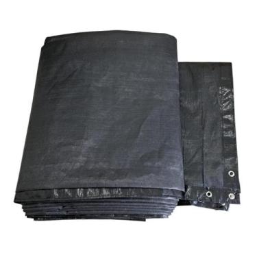 Imagem de Tela Fachadeira Preta Para Privacidade E Proteção - 1,80x20m - Shoplon