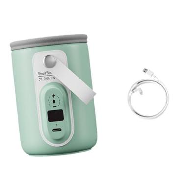Imagem de Kokiya Aquecedor de Mamadeira Portátil para Leite de Bebê, Aquecedor de Mamadeira com Display LED, Aquecedor de Mamadeira USB, 7 a 7.5 Cm