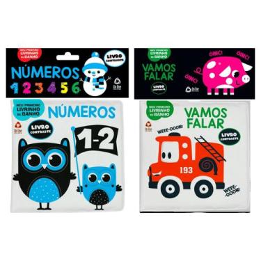 Imagem de Combo Livro de Banho Contraste - Kit com 2 Livros de Banho - ON LINE E