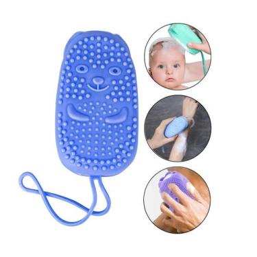 Imagem de Esponja Bucha Banho Silicone 2 Em 1 Massageadora Esfoliante - Arte Sed