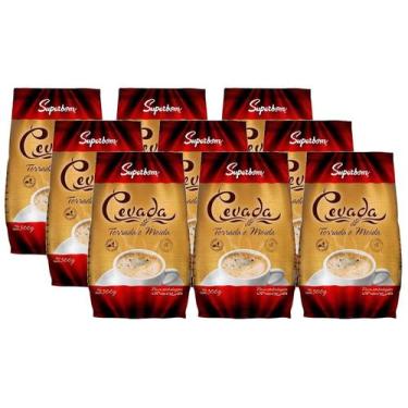 Imagem de Kit 9 Café Cevada Torrada E Moída Superbom Pacote 500g