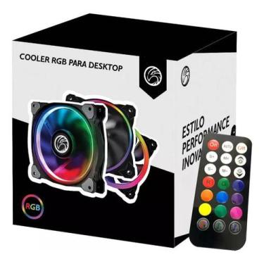 Imagem de COOLER RGB PARA DESKTOP 3un 120MM Brasil PC - Brazilpc