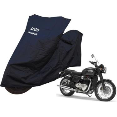 Imagem de Capa Tecido Tecnológico Impermeável Moto Triumph T100 T120 - Mz