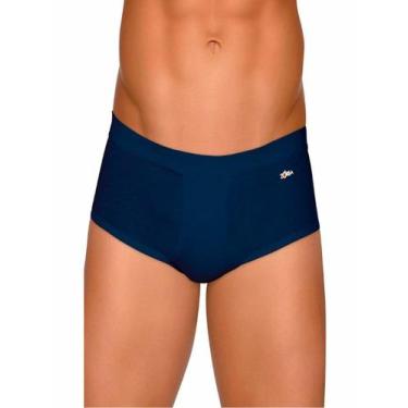 Imagem de Cueca Slip com Abertura Zorba Línea 0185 P/GG, G, 25, Marinho