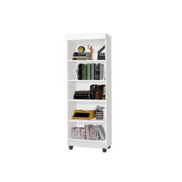 Imagem de Estante Multiuso Livreiro 5 Nichos Aspen - LOJAS PRIMELAR, Branco