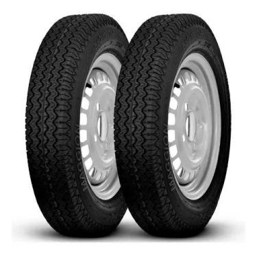 Imagem de Kit 2 Pneus 5.6015 Maggion Falco F2 4 Lonas Aro 15