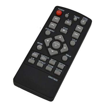 Imagem de notiela Controle remoto de substituição compatível com LG DP132 DP132NU DVD Player Controle remoto para COV31736202 LG DVD Player Remote
