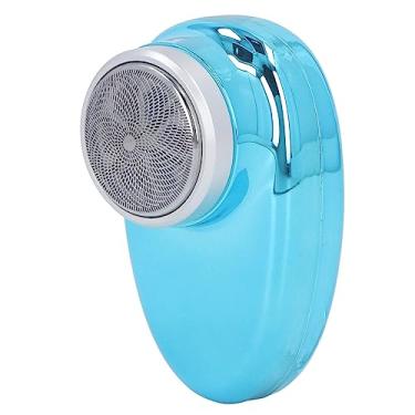 Imagem de Aparador de Barba Sem Fio Portátil Aparador de Barba Molhada e Seca Sem Fio Recarregável Em Forma de Masculino Aparador de Barba de Viagem (Azul)