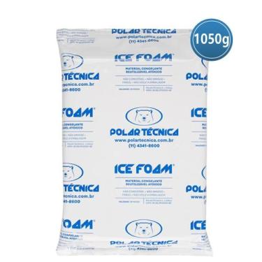 Imagem de Gelo Artificial Espuma Ice Foam 1050g  Caixa Fechada com 12 unidades -