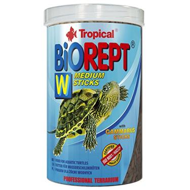 Imagem de BIOREPT W - rações em bastões com múltiplos ingredientes para as tartarugas aquáticas com krill e gammarus - Pote 300g