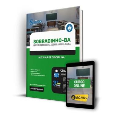 Imagem de Apostila Prefeitura de Sobradinho - BA - Auxiliar de Disciplina - Edit