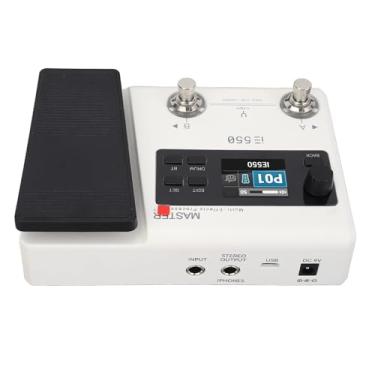 Imagem de Processador de Efeitos de Guitarra, 8 Efeitos Módulos de 100 Ritmos de Tambor Reverberação Atraso Multi Efeitos Processador Pedal Guitar Amp Múltiplo Processador (plugue americano)