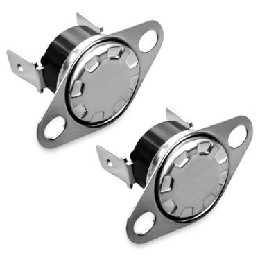 Imagem de Fusível térmico adequado para cafeteira GE micro-ondas e aquecedor de água, interruptor térmico de substituição KSD201, 2 peças