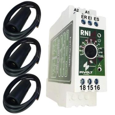 Imagem de Relé De Nível Inferior Rni Com 3 Eletrodos Sensor Pendulo Cabo De 1M -