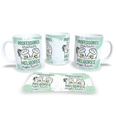 Imagem de Caneca de Porcelana Personalizada dia dos Professores Com Frases Engraçadas e Divertidas (Professores ensinam)